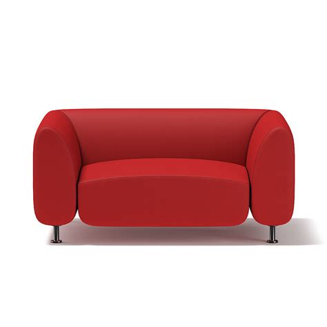 Red Armchair 3d Model Cgtrader