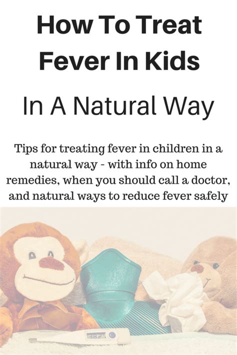 How To Treat Fever In Kids In A Natural Way Guest Post Kids Fever