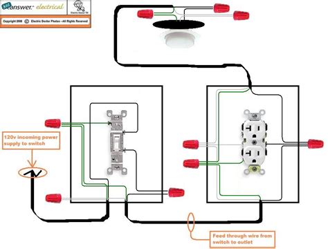 Adding A Light Switch To An Existing Circuit Diagram Add Outlet To