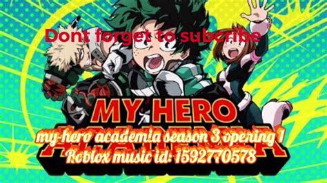 Theres a lot of characters to choose from. My Hero Academia Roblox Id - My Anime List