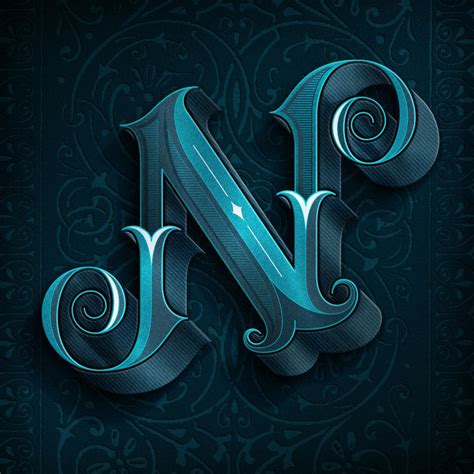 Lettered N For Competition In The Typefight Typography Inspiration