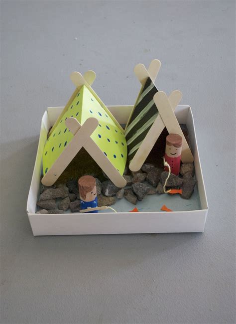 Kids Craft Camp Unit 1 Camping Camping Crafts For Kids Spring
