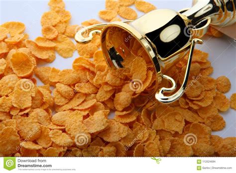 Set a timer because if you let your corn overcook the kernels can. Corn Flakes Gold Cup Studio Quality Stock Photo - Image of corn, condition: 112524694