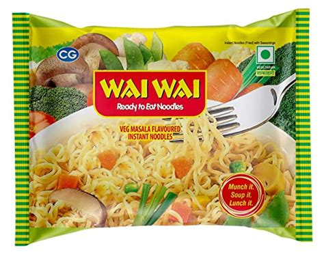 Fresh Produce Wai Wai 1 2 3 Veg Noodles Masala Flavour Vegetarian 65