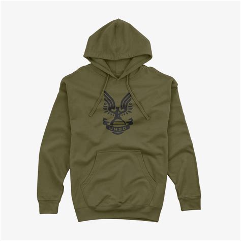 Halo Unsc Hoodie Master Chief Xbox Game Halo Hoodie T Etsy