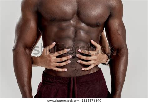 Man Touching Female Abs Images Stock Photos Vectors Shutterstock
