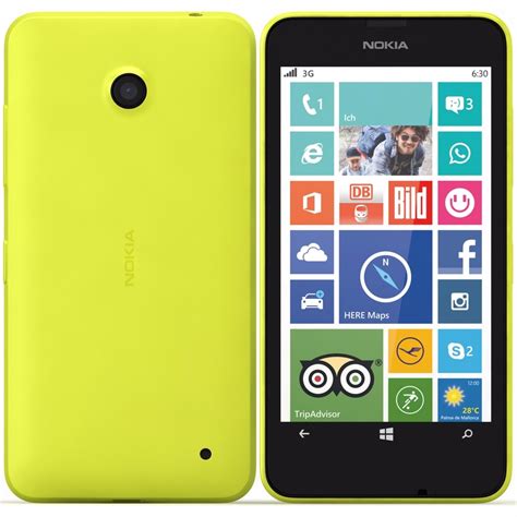 Smartphone Nokia Lumia 630 Dual Sim 8gb Tela Ips 45 3g 5mp R 36500