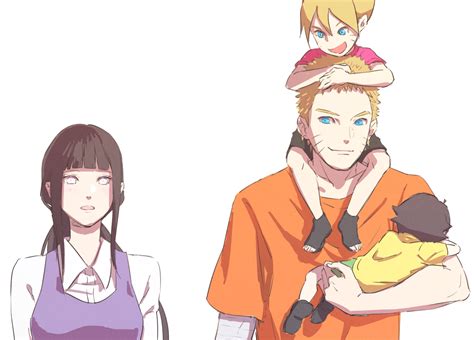 Hinata Hy Ga Naruto Shippuden Uzumaki Boruto Uzumaki Himawari X