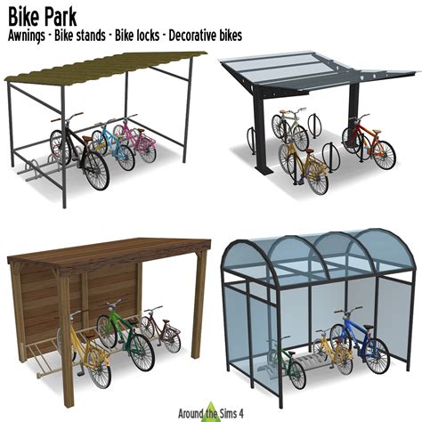 Around The Sims 4 Custom Content Download Bikes Park