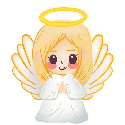 Angel Cute Girl Cute Angel Christmas Png Transparent Clipart Image