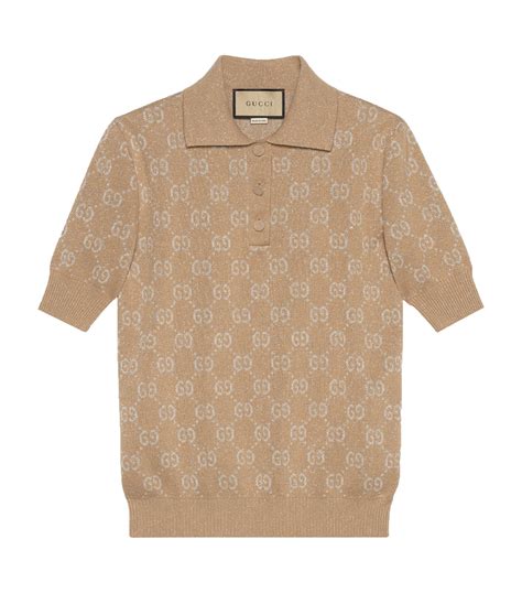 Gucci GG Supreme Polo Shirt Harrods AE