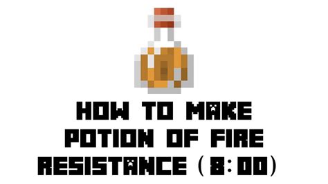 Check spelling or type a new query. Minecraft Survival: How to Make Potion of Fire Resistance ...