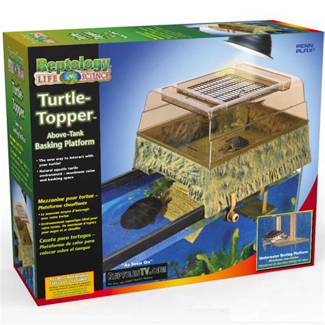 Easy To Clean Penn Plax Turtle Topper Above Tank Basking Platform In
