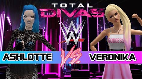 Sims Wrestling Divas Match Ashlotte Vs Veronika Youtube