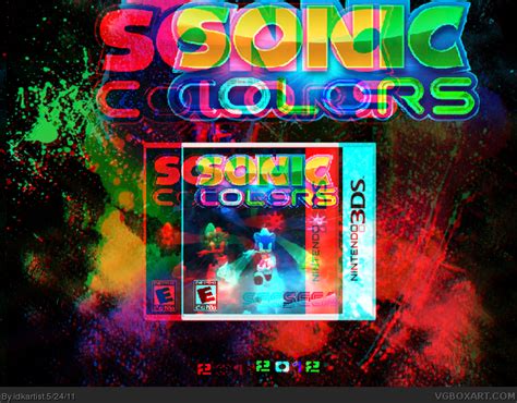 Sonic Colors 3d Nintendo 3ds Box Art Cover By Idkartist