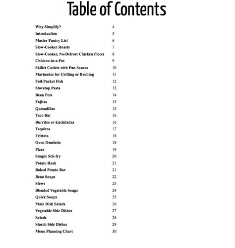 (also learn about table of contents in chicago and mla format) Table Of Contents Format For A Research Paper