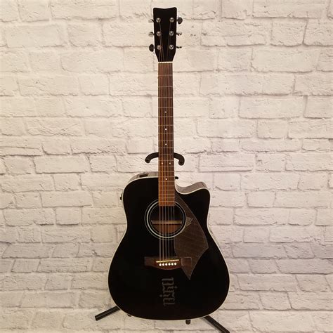 Yamaha Fx370c Black Acoustic Electric Guitar Evolution Music