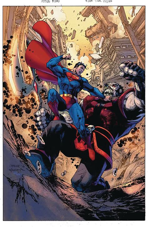 Action Comics 1000 Variant Action Comics 1000 Superman Art Jim Lee