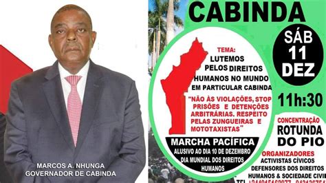 PolÍcia Angolana Pna Impediu A ManifestaÇÃo Em Cabinda E Deteve Mais De 100 Ativistas Mbembu