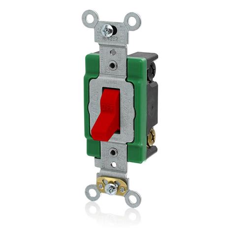 Leviton 30 Amp Industrial Grade Heavy Duty Double Pole Toggle Switch