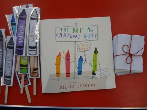 Its All About Stories A Story Cafe The Day The Crayons Quit