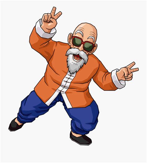 Dragon ball z is one of the most famous and successful anime and manga series. Dragon Ball Z Master Roshi Clipart , Png Download - Dragon Ball Z Old Man Character , Free ...