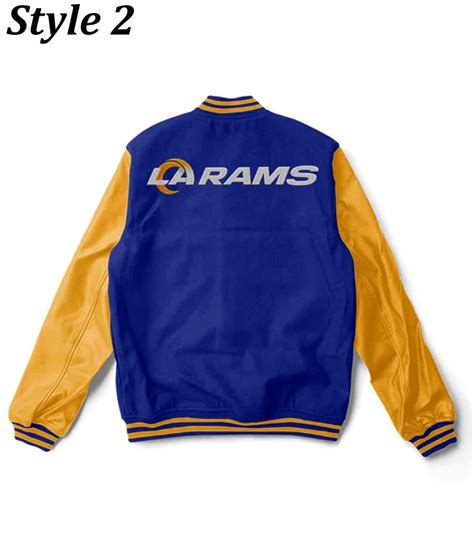 Mens Nfl La Rams Letterman Jacket Jackets Expert
