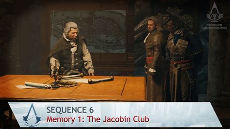 Assassin S Creed Unity Mission The Jacobin Club Sequence