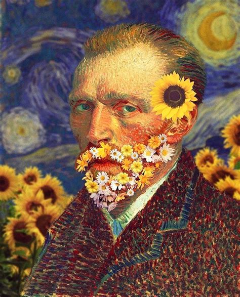 Van Gogh Starry Night Sunflower Paintings Vincent Van Gogh Art