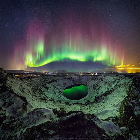 Lac Kerid Crater En Islande Find Out