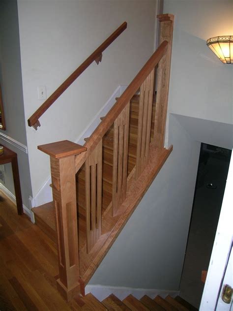 Handmade Stair Railing By Dunbar Woodworking Designs