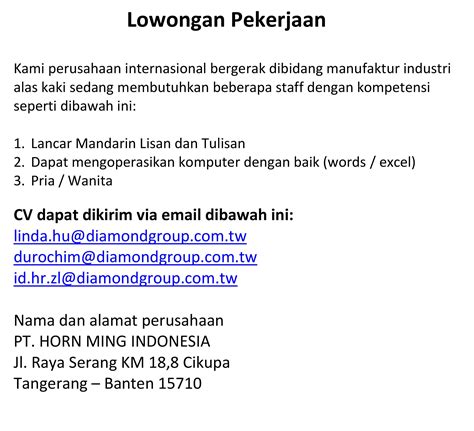 Register for free log in. Info Lowongan Kerja PERURI - Al Azhar Entrepreneur Community