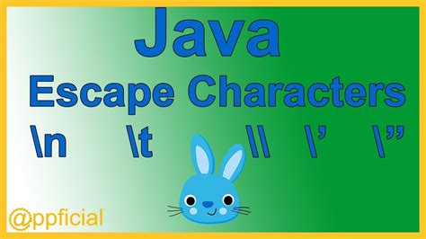 I quickly created my own little vb.net program to handle adding double quote text qualifiers that is user friendly. Java Escape Characters - Newline Backslash Single and ...