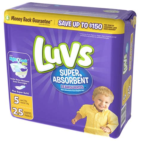 Luvs Super Absorbent Leakguards Diapers Choose Diaper Size And Count