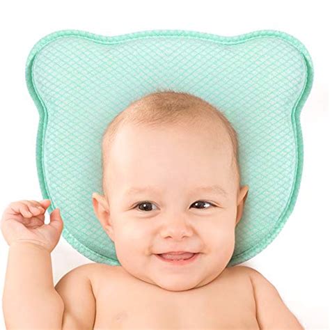 Buy Baby Head Shaping Pillow For Newborn Breathable Memory Foam Pillow