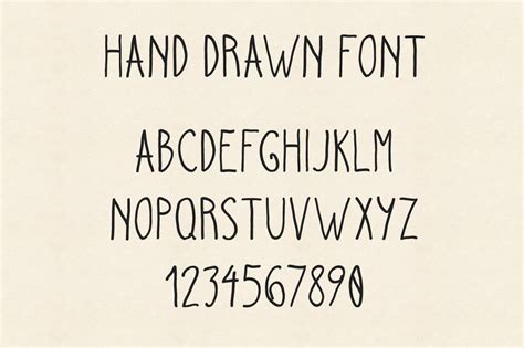 Hand Drawn Font Free Fonts Script And Handwritten Fonts