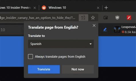 ¿cómo Traducir Una Página Automáticamente En Microsoft Edge Islabit