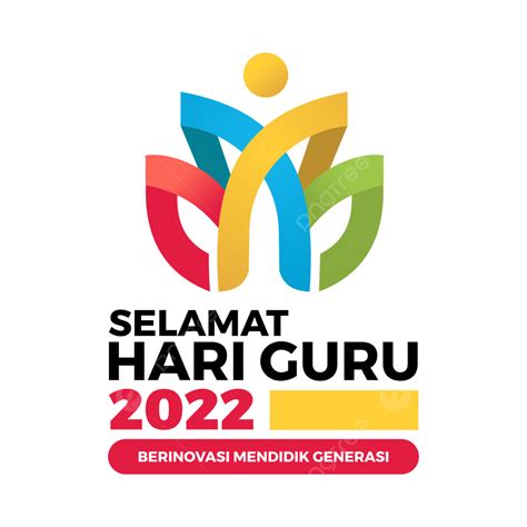 Logo Resmi Hari Guru Nacional 2022 Kemenag Png Vectores Psd E