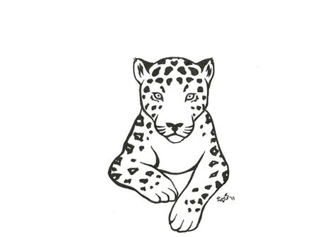 Easy Jaguar Drawing At Explore Collection Of Easy