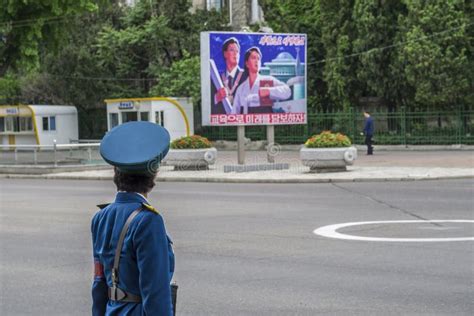 The Pyongyang Traffic Police Women Are Beautiful Scenery In The Streets