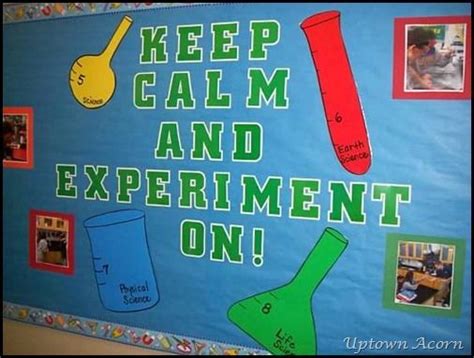 Keep Calm Science Bulletin Boards Science Room Science Classroom
