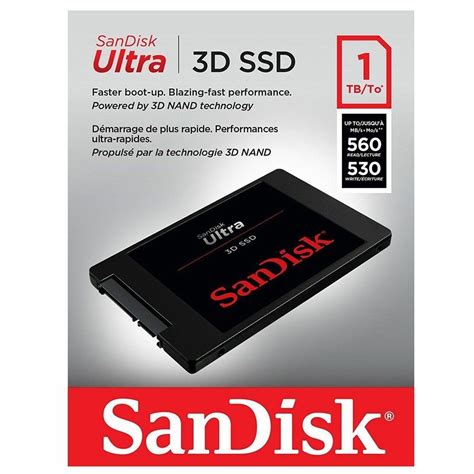 Sandisk Ssd 1tb Ultra 3d Internal Solid State Drive Laptop 25 3d Nand