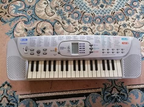 Casio Sa 75 Keyboard Piano Original Hobbies And Toys Music And Media