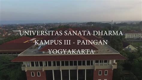 Universitas Sanata Dharma Kampus Paingan Aerial Mapping Youtube