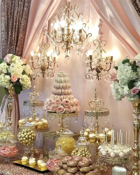 royal dessert table by bizzie bee creations sweet 15 party ideas quinceanera quinceanera