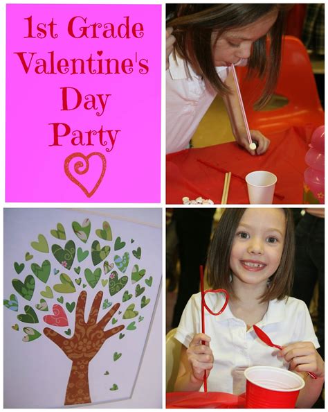 Keeping Up With The Kiddos 1st Grade Valentines Day Party