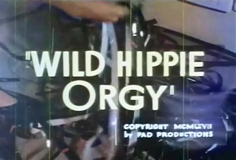 Wild Hippie Orgy