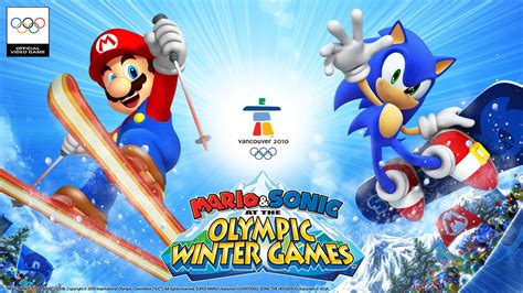 Mario And Sonic At The Olympic Winter Games Wallpaper Mario Photo