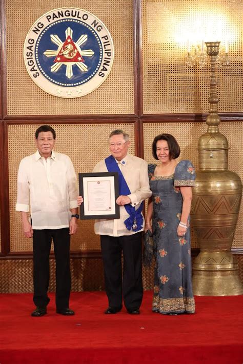 pia president duterte confers order of lakandula award on dominguez