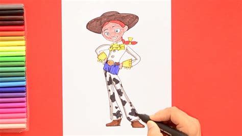 How To Draw Jessie Toy Story Jessie Toy Story Drawings Toy Story
